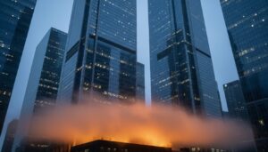 VIX急騰で警戒感増大：日銀会合前の調整圧力と53,500円の攻防