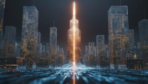 GDP目標報道で上海4122へ：AI半導体選別とRSI76の過熱警戒